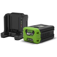 Greenworks 60V Greenworks 60V 2Ah Li-Ion Battery & Charger Starter Kit