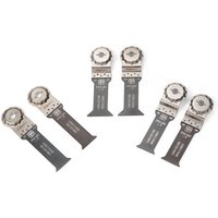 Fein Fein 6 x Best of E-Cut StarlockMax Saw Blades for Cutting Wood and Metal