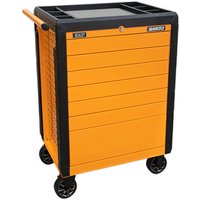 Sealey Sealey Rollcab 7 Drawer Push-To-Open Hi-Vis Orange