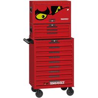 Teng TSS26R16 26" PRO35™ 16 Drawer Stack Tool Storage (Red)