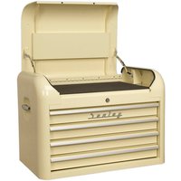 Sealey Sealey AP28104 Topchest 4 Drawer Retro Style (Cream)