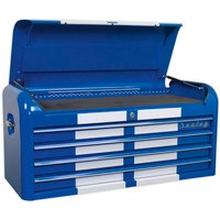 Sealey Sealey AP41104BWS Topchest 4 Drawer Wide Retro Style (Blue and White)