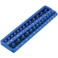 Laser 8632 Twist Lock Socket Tray 1/4"D