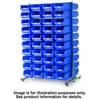 Topstore MDS1.5 Spacemaster TC Double Sided Bin Kit 28 x TC6 Blue 011532C