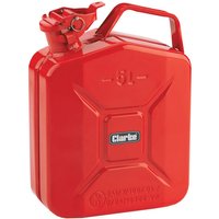 Clarke JC5LS 5 Litre Fuel Can (Red)