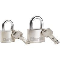 Click to view product details and reviews for Clarke Clarke Cht620 Heavy Duty Padlocks 2 Pack. Click to view product details and reviews for Clarke Clarke Cht620 Heavy Duty Padlocks 2 Pack.