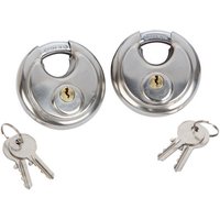 Machine Mart Fort Knox 2 Piece Discus Padlocks