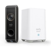 Eufy 2K Dual Cam Video Doorbell S330 (Battery-Powered) with Homebase 2