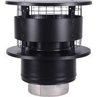 Roccheggiani Black Anti Downdraught Cowl - 2 Sizes