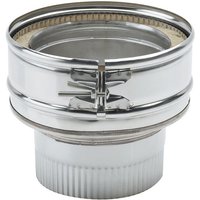 5" to 6" Appliance Connector Vitreous to Stainless