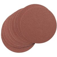 180mm Aluminium Oxide Sanding Discs - 60 grit