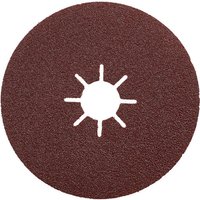 Clarke Aluminium Oxide Fibre Backed Discs 115x22mm 5 Pack
