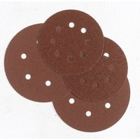 150mm Dia. 6-Hole Sanding Disc - Coarse Grit. Pack of 50