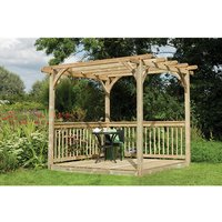 Machine Mart Xtra Forest 2.4m Ultima Pergola Deck Kit