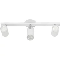 Spot Sobrepor Triplo Aluminio - BRANCO FOSCO