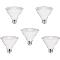 Kit 5 Lâmpadas Par30 Led 9W E27 900Lm 25° 3000K