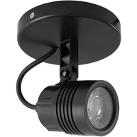 Spot Led De Sobrepor Preto 6W 38 Ip65 Optical - LED BRANCO FRIO (6000K)