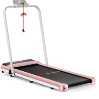 Home Fitness Code 36% Rabatt auf leises UntertischLaufband mit Handlauf Rosa