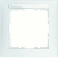 Berker 10238919 Rahmen Beschriftungsfeld 3f pwg