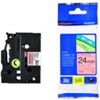 Brother TZE-B51 SIGN.ORANGE/SCHW LAM. 24MM (5M)