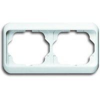 Busch-Jaeger Abdeckrahmen 1723-24G, studioweiß hochglanz