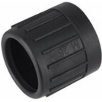 Fränkische E-Ku-E 40 schwarz UV-beständig Endtülle