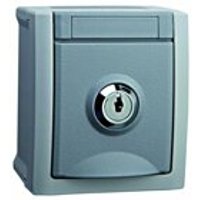 HHG 90591048-DE Steckdose abschließb. FR-AP