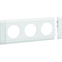 Hager GB080309010 Blende 3fach Steckdose rweiß