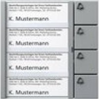 Siedle TM 612-4  SM Tasten-Modul 4 Ruftasten