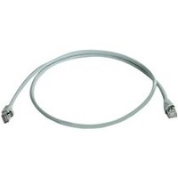 Telegärtner MP8 FS500 Patchkabel Cat.6A ISO grau0,5m