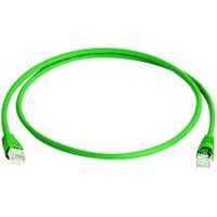 Telegärtner MP8 FS500 Patchkabel Cat.6A ISO grün 5m