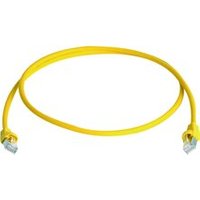 Telegärtner MP8 FS500 Patchkabel Cat.6A ISO gelb0,5m