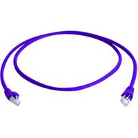 Telegärtner MP8 FS500 PatchkabelCat.6A ISOlila 0,25m