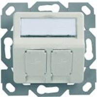 Telegärtner H02010A0083 Modul-Aufnahme 2-fach 30°aws