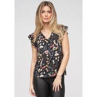 Cloud5ive Blouse with buttons and floral print