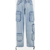 Urban Classics Multi Pocket Denim Cargo