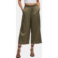 Urban Classics Ladies Satin Wide Leg Culotte