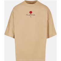 Merchcode Merchcode Frida Kahlo - Logo rose Huge Tee