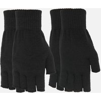 Urban Classics Half Finger Gloves 2-Pack