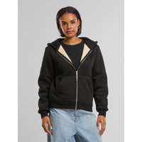 Urban Classics Ladies Bonded Sherpa Zip Hoodie