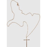 Urban Classics Big Basic Cross Necklace