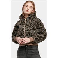 Kurzes Fleece Oversize Sherpa Frau Urban Classics AOP GT