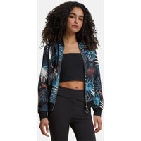 Cloud5ive Cloud5ive Damen Blouson Bomberjacke mit Tropical Print