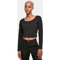Crop-T-Shirt langarm, Frau Urban Classics Organic