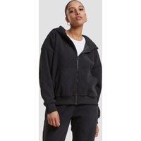 Urban Classics Ladies Jacquard Velvet Oversized Zip Hoodie