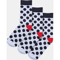 Urban Classics Basic Polka Dot 3 Pack Socken