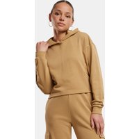 Urban Classics Ladies Oversized Cropped Light Terry Hoodie