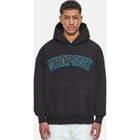 Dropsize Heavy Overisze Outline Embo Hoodie