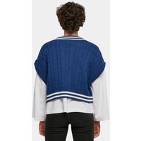 Urban Classics Ladies Cropped Knit College Slipover