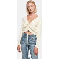 Karl Kani Chest Signature Gathered Knit Crew off white